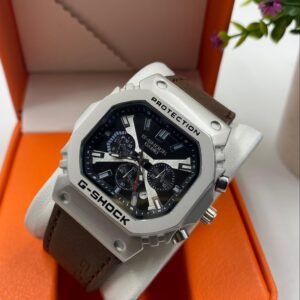 GShock Protection Brown Strapped -Stylized