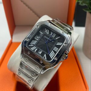 Cartier Silver & Brown